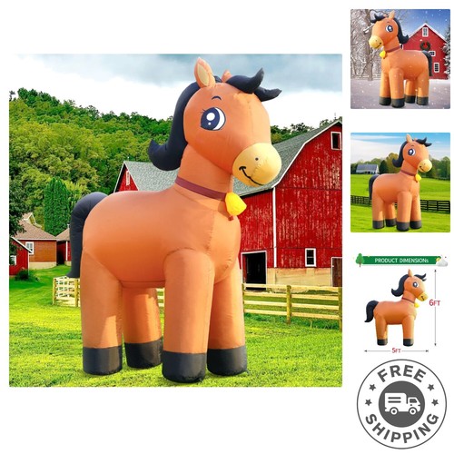 Durable blow horse decor - decor,